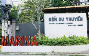 Bến du thuyền Long Phước Quận 9: The Marina Khu sinh thái Cafe Sài Gòn